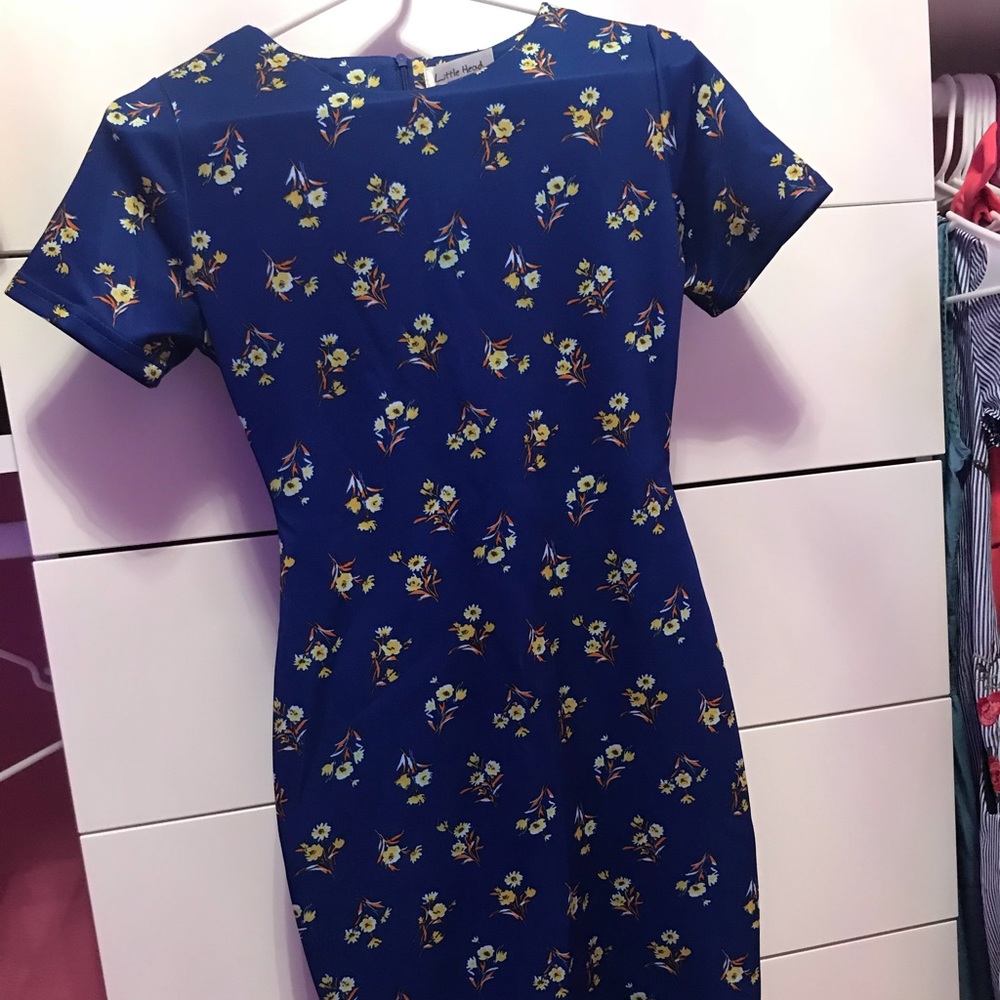 Blue dress
